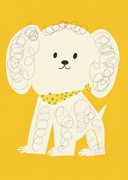 White Dog Poster White Dog Poster