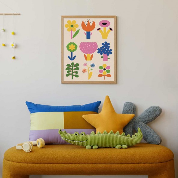 Colorful Flowers Poster Colorful Flowers Poster