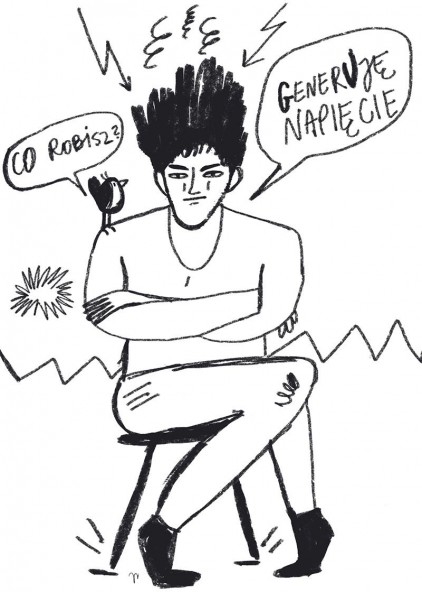 Plakat Generuję napięcie Plakat Generuję napięcie