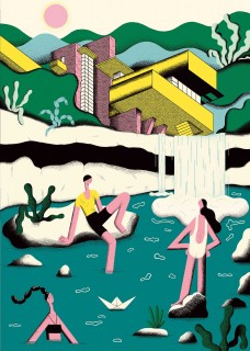 Waterfall Poster