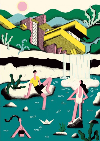 Waterfall Poster Waterfall Poster