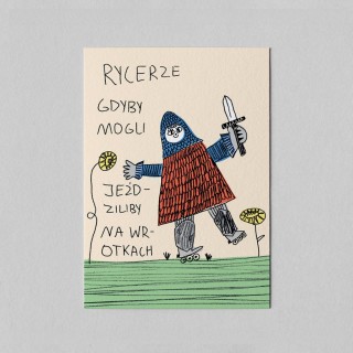 Mini Poster Rollerskates