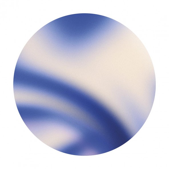 Abstract in Blue Gallery Wall