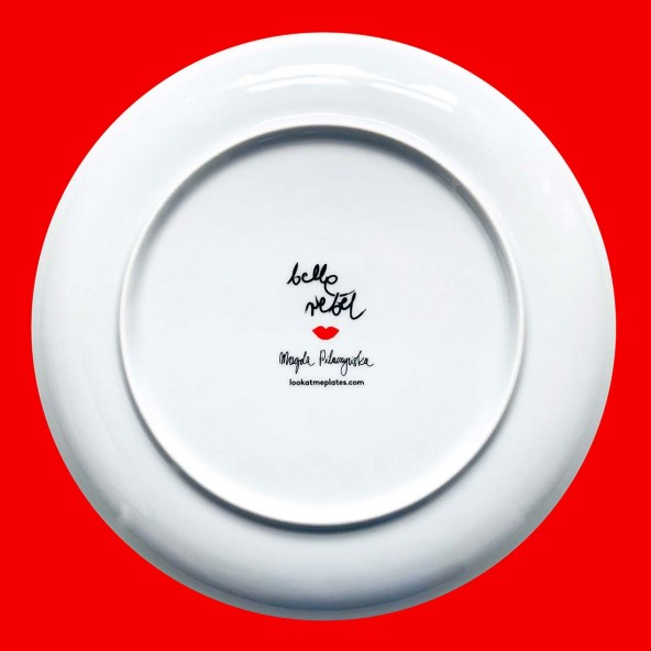Belle Rebel Plate Belle Rebel Plate