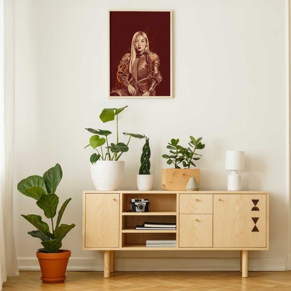 Plakat Rycerka Plakat Rycerka