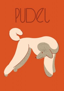 Poodle Poster