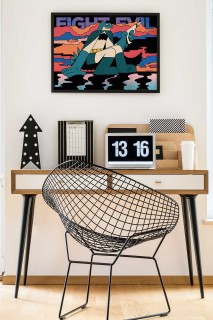 Batman Fight Evil Poster 2