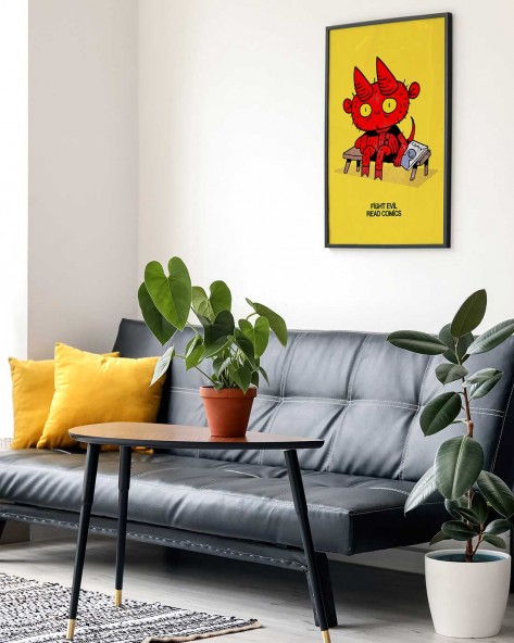 Plakat Fight Evil Hellboy Plakat Fight Evil Hellboy