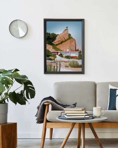 Plakat Red Rock Villa Plakat Red Rock Villa