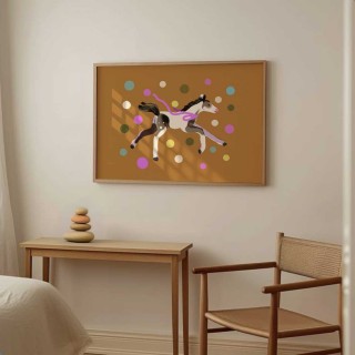 Horse Square Poster 2