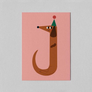 Mini Poster Dachshund