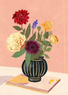Autumn Bouquet Poster