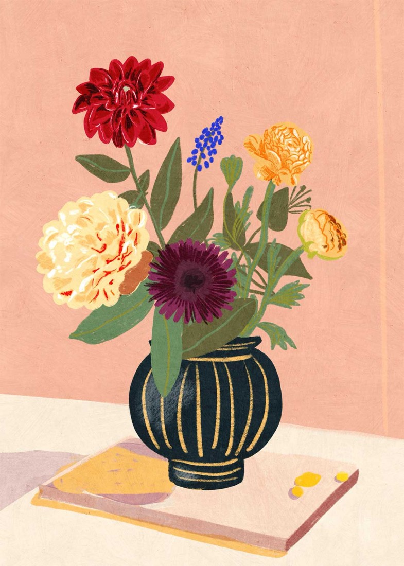 Autumn Bouquet Poster Autumn Bouquet Poster
