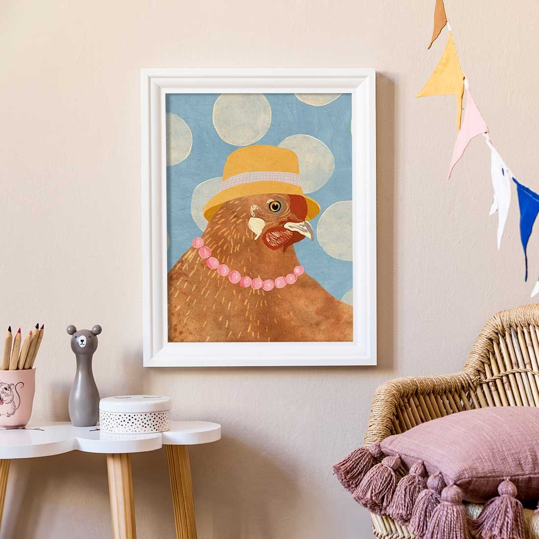 Hen Poster Hen Poster