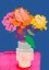 Colorful Peonies Poster Colorful Peonies Poster