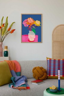 Colorful Peonies Poster 2