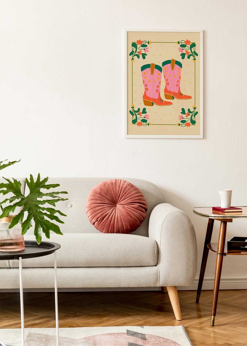 Cowboy Boots Poster Cowboy Boots Poster