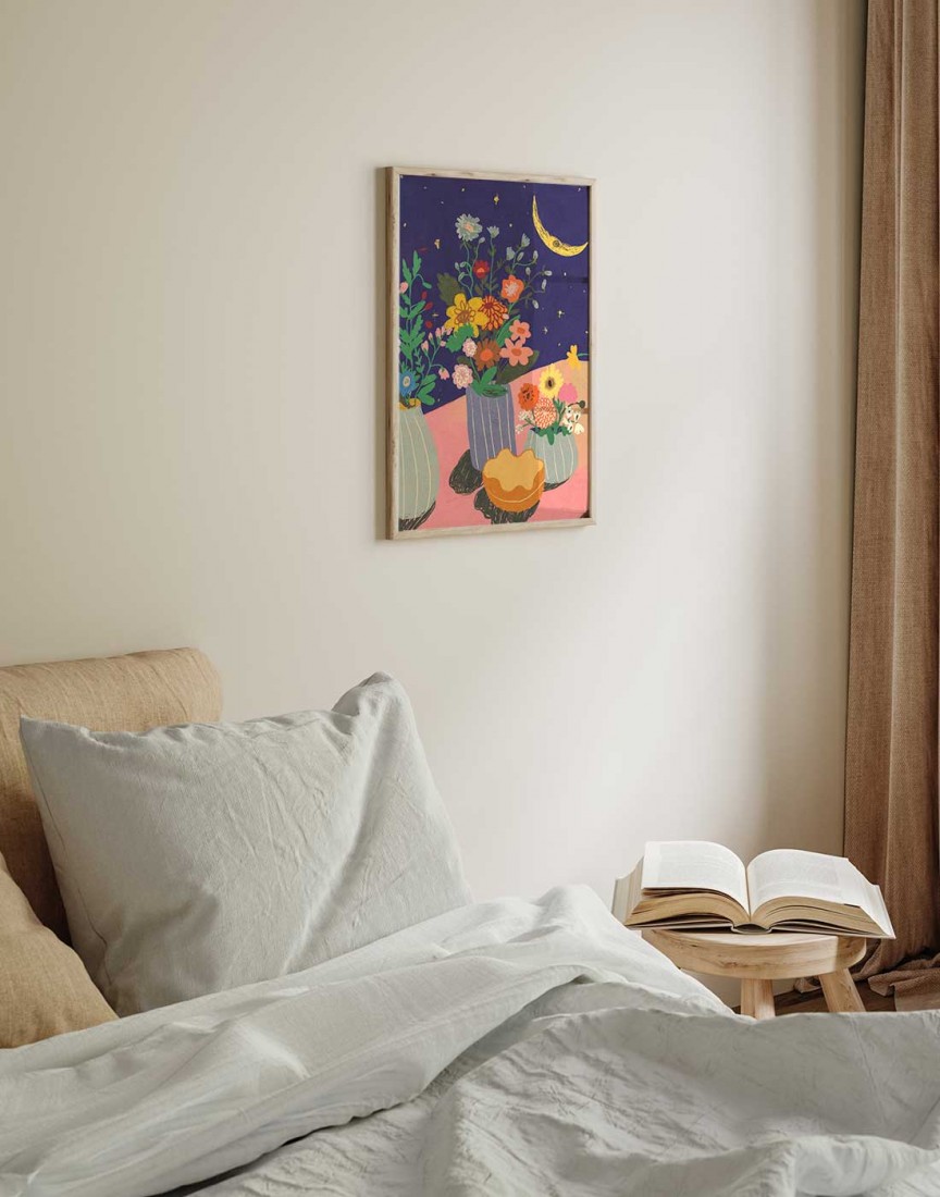 Plakat Nocny Ogród Plakat Nocny Ogród