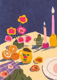 Candlelight Evening Poster