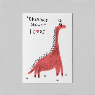 Miniplakat Brzydkie Słowo