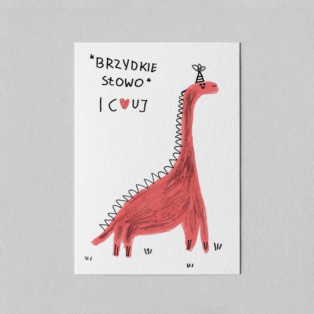 Miniplakat Brzydkie Słowo Miniplakat Brzydkie Słowo