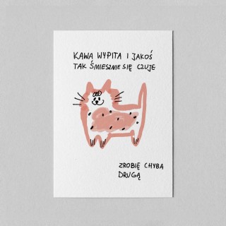 Miniplakat Wypita Kawa