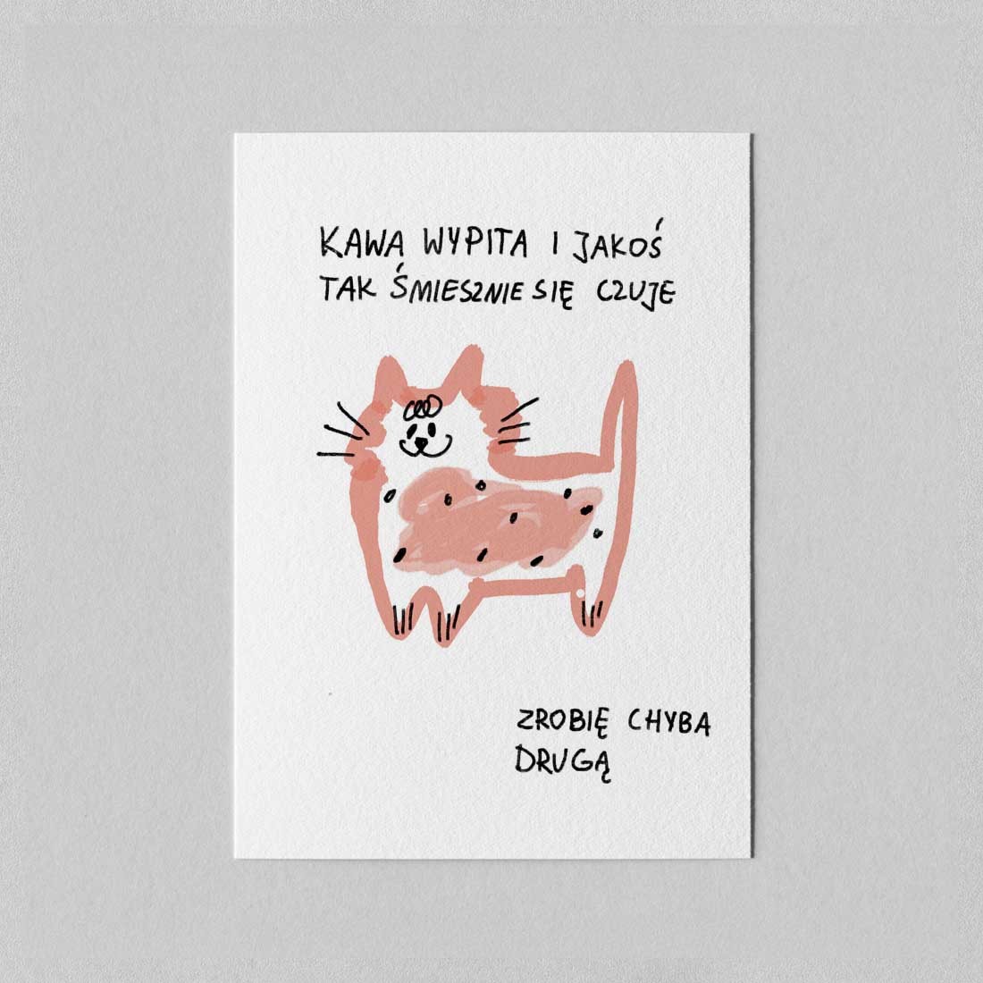 Miniplakat Wypita Kawa Miniplakat Wypita Kawa