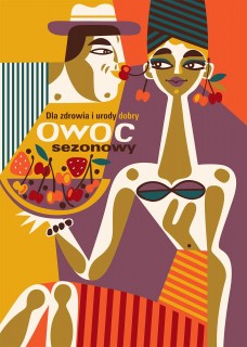 Seasonal fruit Poster