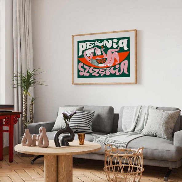 Plakat Pełnia szczęścia