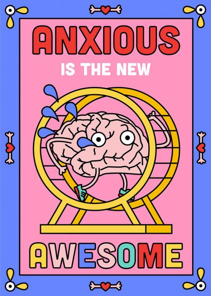 Plakat Anxious