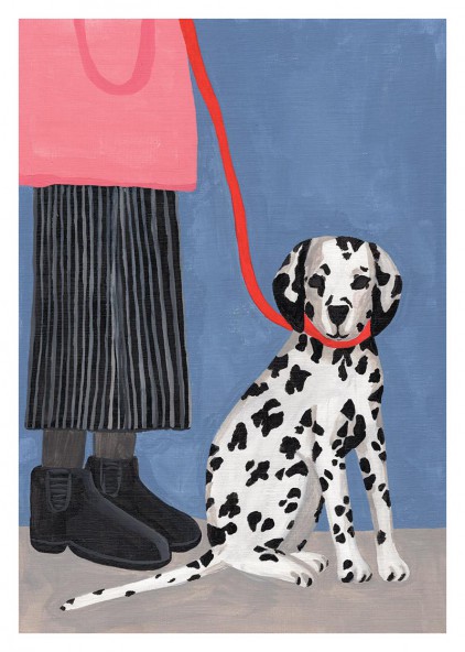 Plakat Dalmatyńczyk