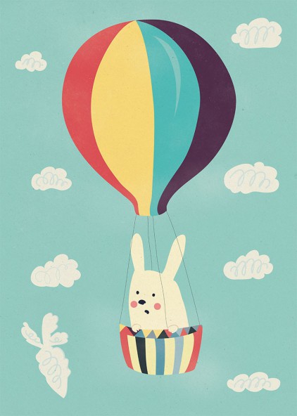 Plakat Królik Plakat Królik