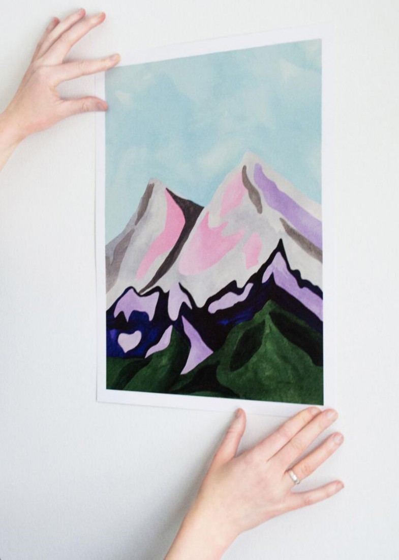 Plakat Góry