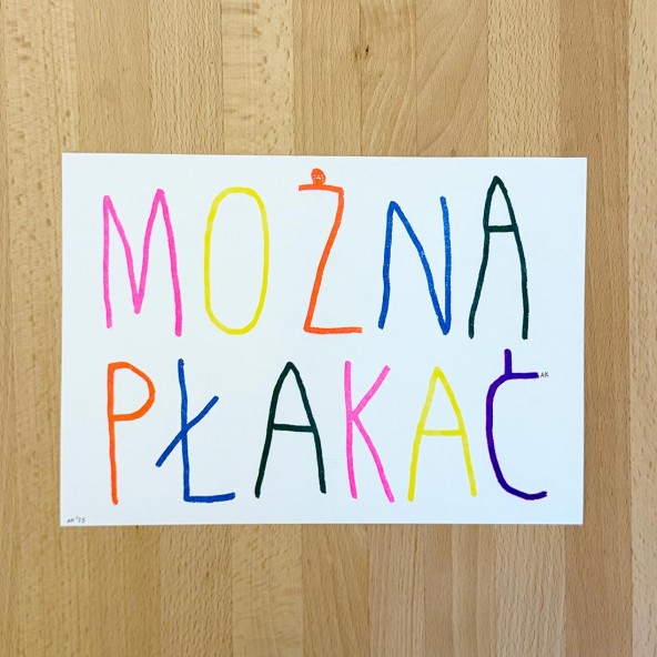 Grafika Można płakać