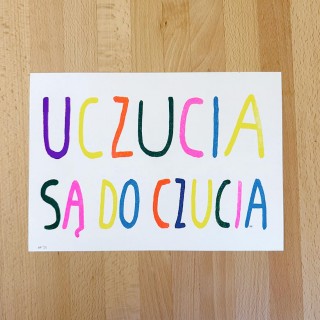 Grafika Uczucia są do czucia