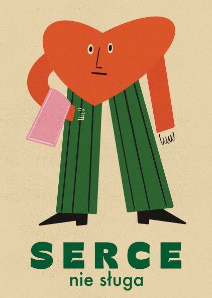 Plakat Serce