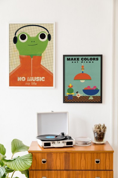 No music Poster