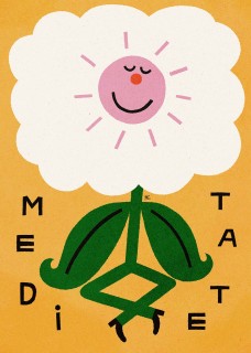 Meditate Poster