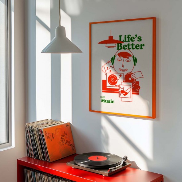 Plakat Music