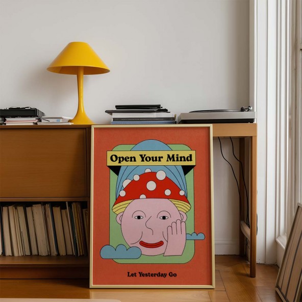 Plakat Open Your Mind