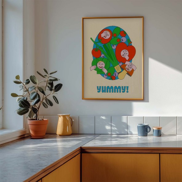 Plakat Yummy