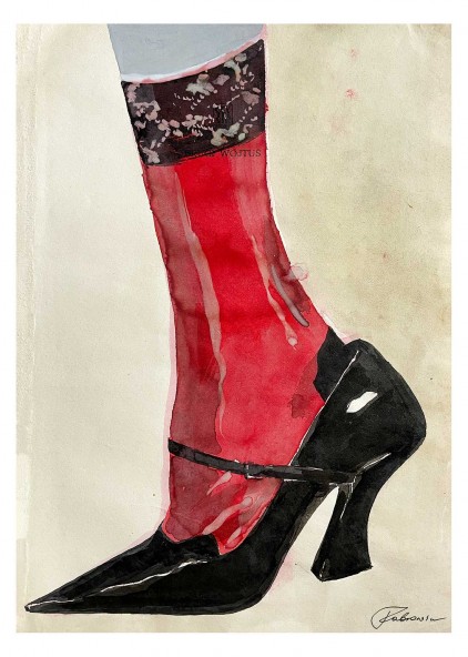 Black Stiletto Poster