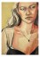 Portrait with a necklace Poster