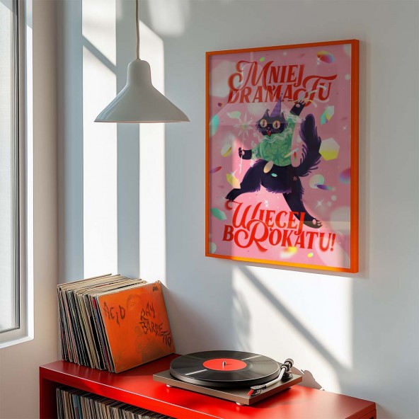 More Glitter Poster