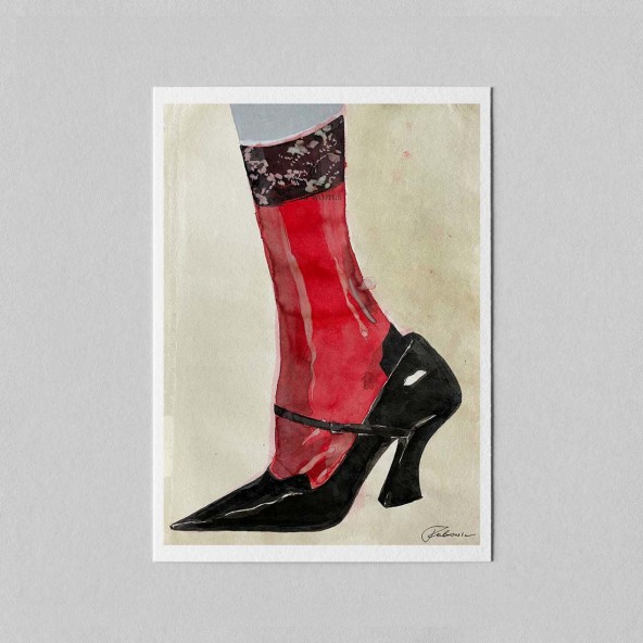 Miniplakat Black Stiletto