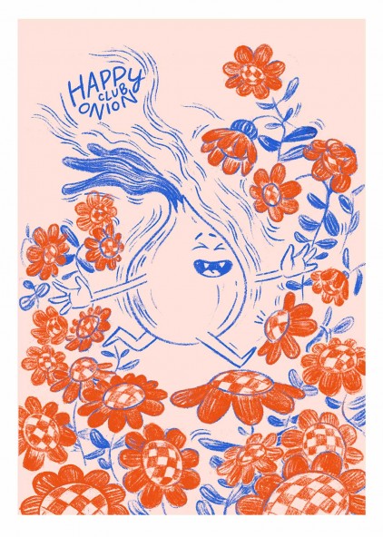 Plakat Happy Onion