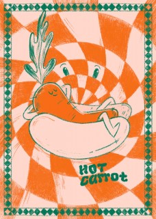 Plakat Hot Carrot