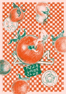 Pizza Lover Club Poster