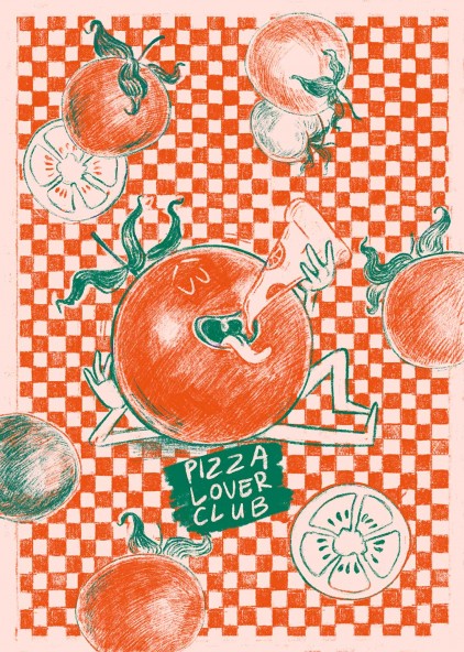 Pizza Lover Club Poster
