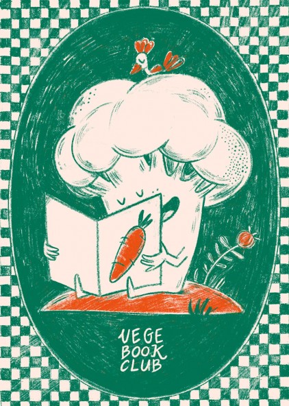 Vege Book Club Poster